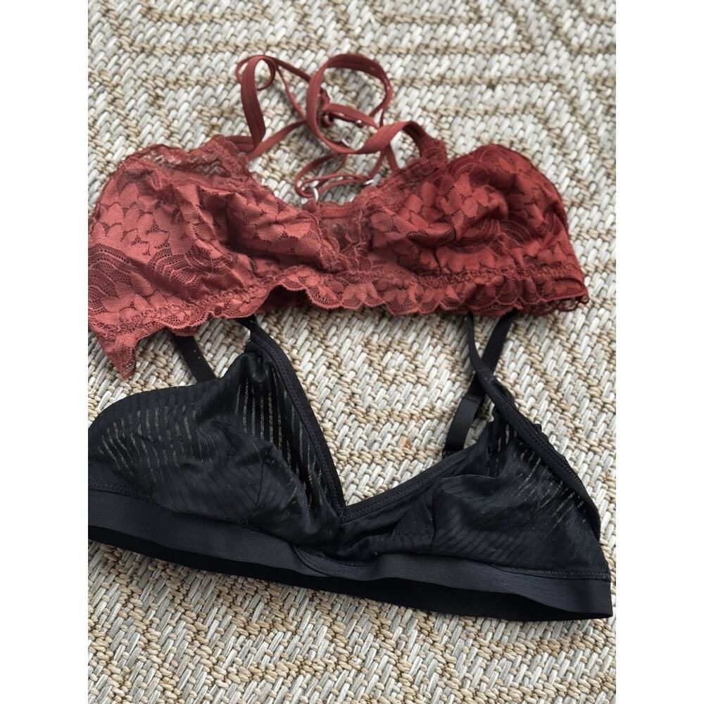 Set Of Two Aerie Bras, L